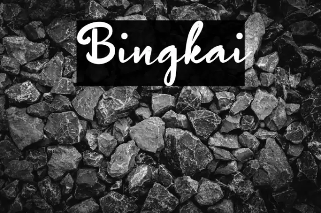 Bingkai Schriftart examples