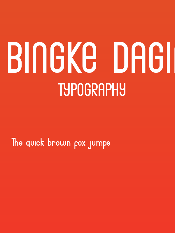 Bingke Daging DEMO Poster