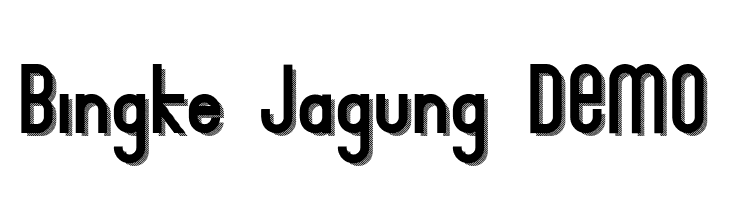 Bingke Jagung DEMO  baixar fontes gratis