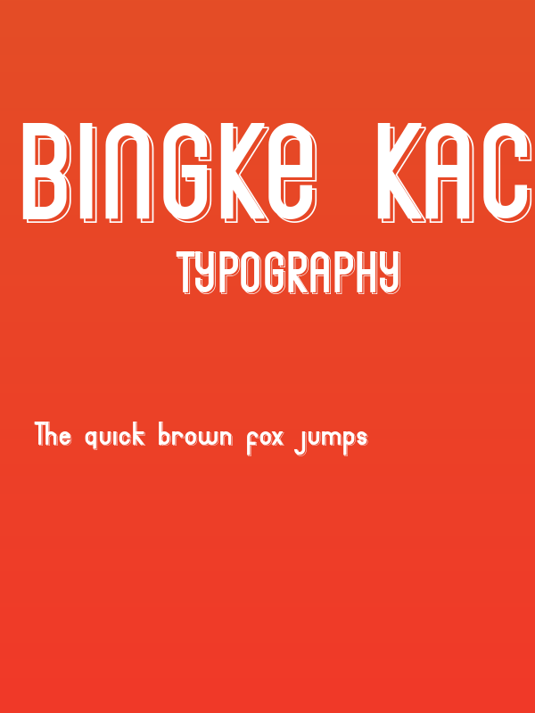 Bingke Kacang Ijo DEMO Poster