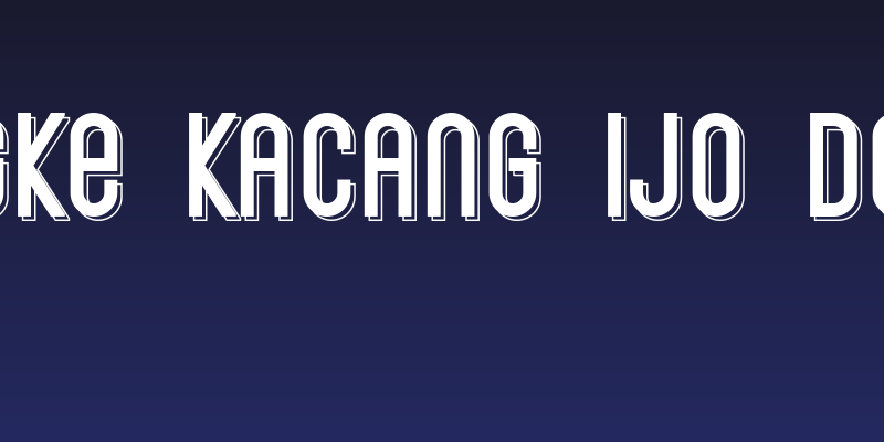 Bingke Kacang Ijo DEMO Social Header