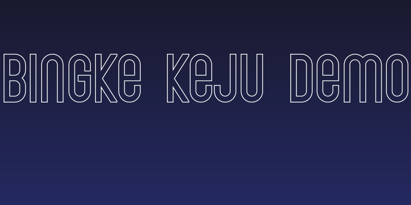 Bingke Keju DEMO Social Header