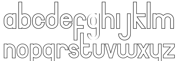 Bingke Keju DEMO Font LOWERCASE
