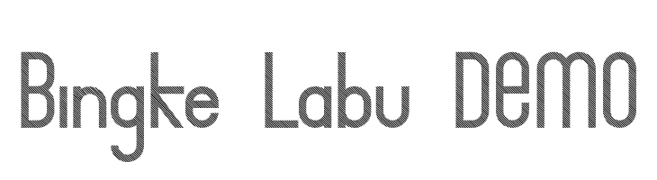 Bingke Labu DEMO  لخطوط تنزيل