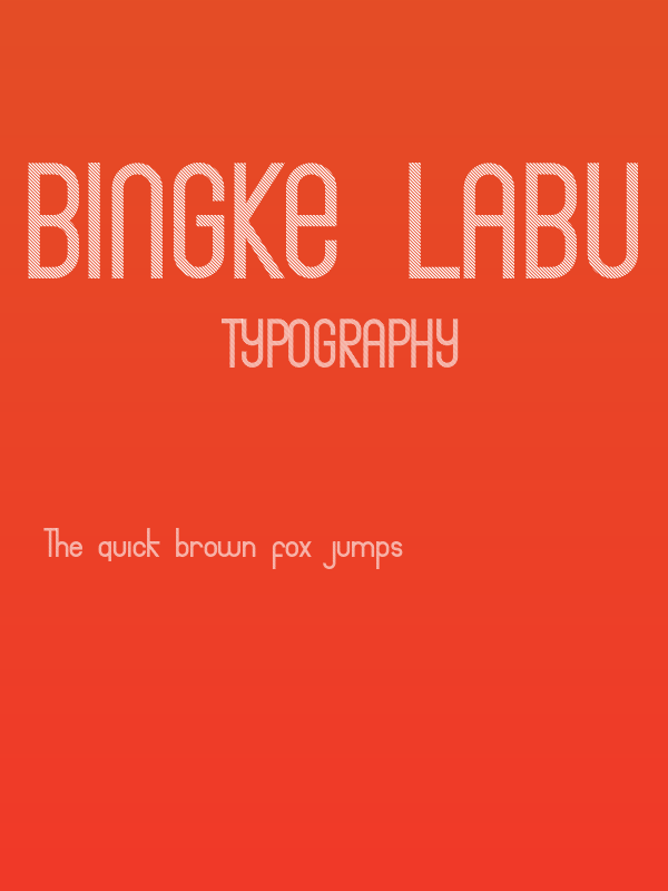 Bingke Labu DEMO Poster