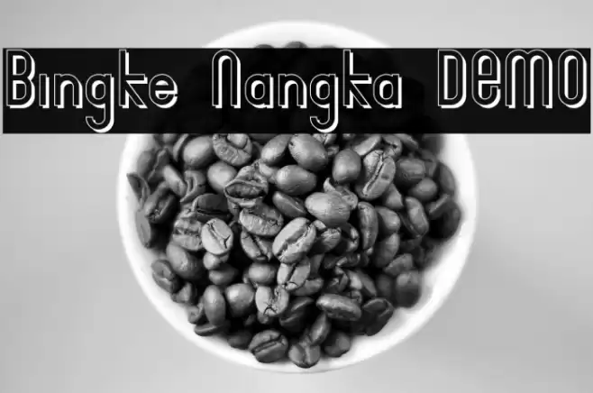 Bingke Nangka DEMO Font examples