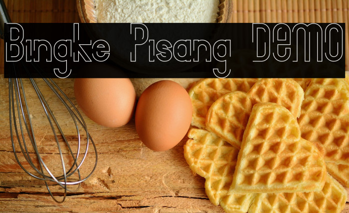 Bingke Pisang DEMO Example 1