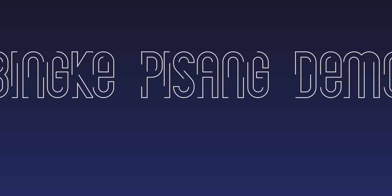 Bingke Pisang DEMO Social Header