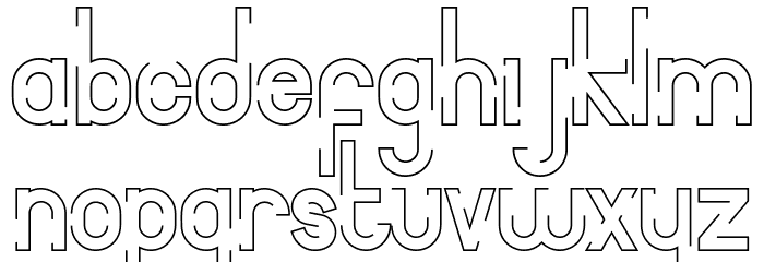 Bingke Pisang DEMO Font LOWERCASE