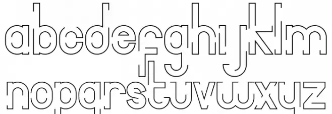 Bingke Pisang DEMO Font LOWERCASE