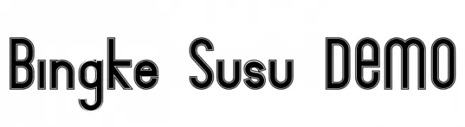 Bingke Susu DEMO  font caratteri gratis