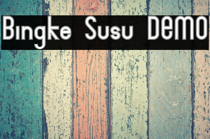 Bingke Susu DEMO Example 1