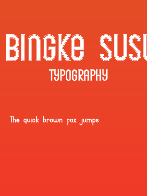 Bingke Susu DEMO Poster