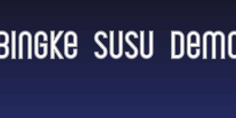 Bingke Susu DEMO Social Header