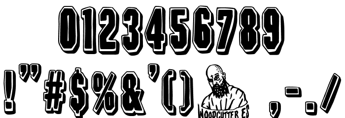 Bingo Fiesta Font Alte caractere