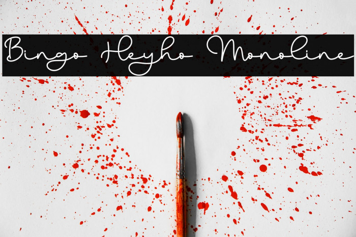 Bingo Heyho Monoline Example 1