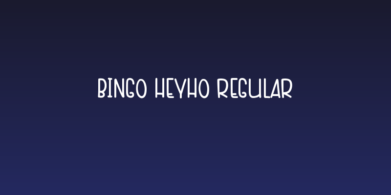 Bingo Heyho Regular Social Header