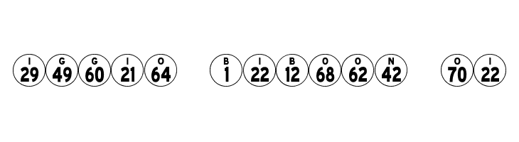 Bingo Player JL Font