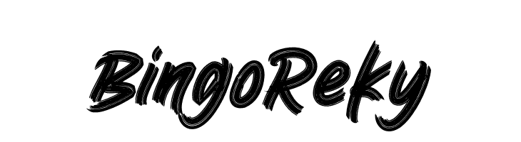 Bingo Reky  font caratteri gratis