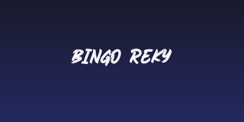 Bingo Reky Social Header