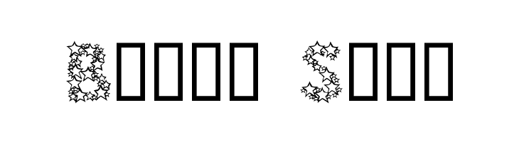 Bingo Star フォント