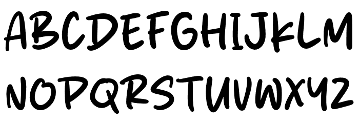 Bingtea Шрифта ВЕРХНИЙ