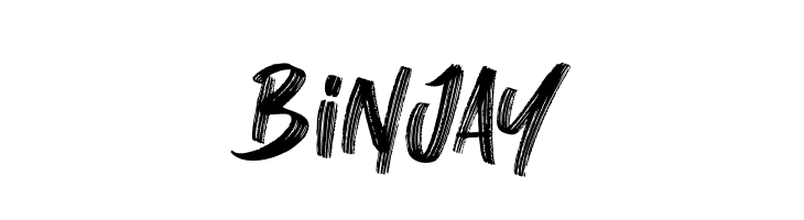 Binjay  フリーフォントのダウンロード