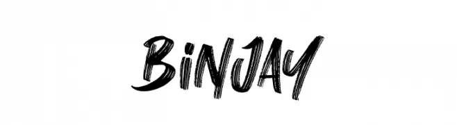Binjay  フリーフォントのダウンロード