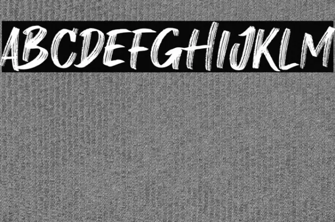 Binjay Font examples