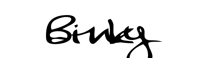 Binky  font caratteri gratis