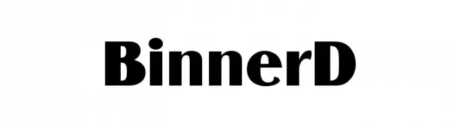 BinnerD  フリーフォントのダウンロード