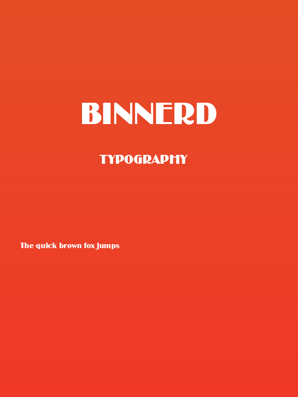 BinnerD Poster