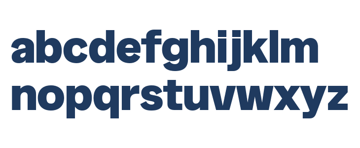 Binoma Trial Black Lowercase