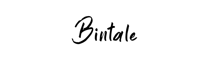 Bintale  font caratteri gratis