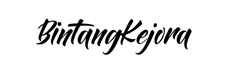 Bintang Kejora  font caratteri gratis