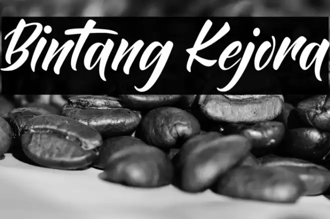Bintang Kejora Font examples
