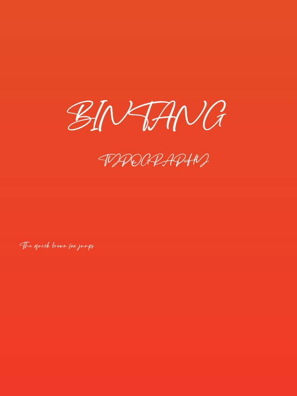 Bintang Poster