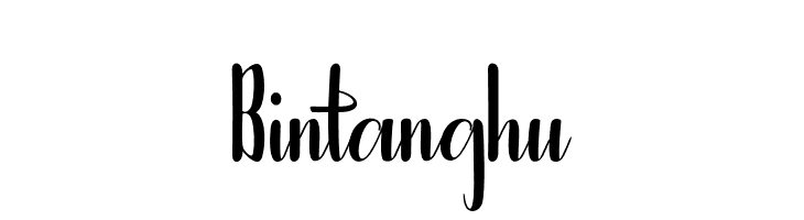 Bintanghu  font caratteri gratis