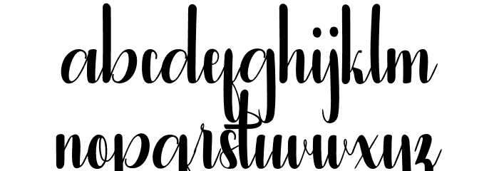 Bintanghu Font LOWERCASE