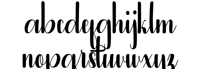 Bintanghu Font LOWERCASE