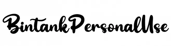 Bintank Personal Use  Fuentes Gratis Descargar