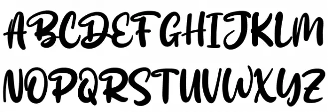 Bintank Personal Use Schriftart Groß