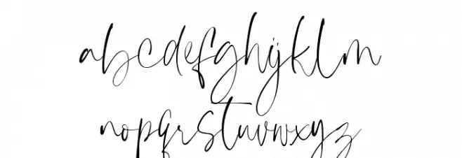 Bintaro Font LOWERCASE