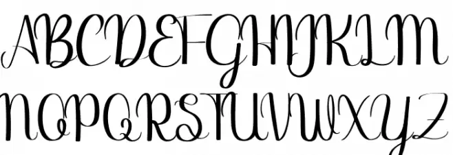 Binttang Selfianto 字体 大写