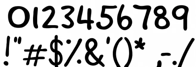 Binx Font OTHER CHARS