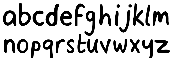 Binx Font LOWERCASE