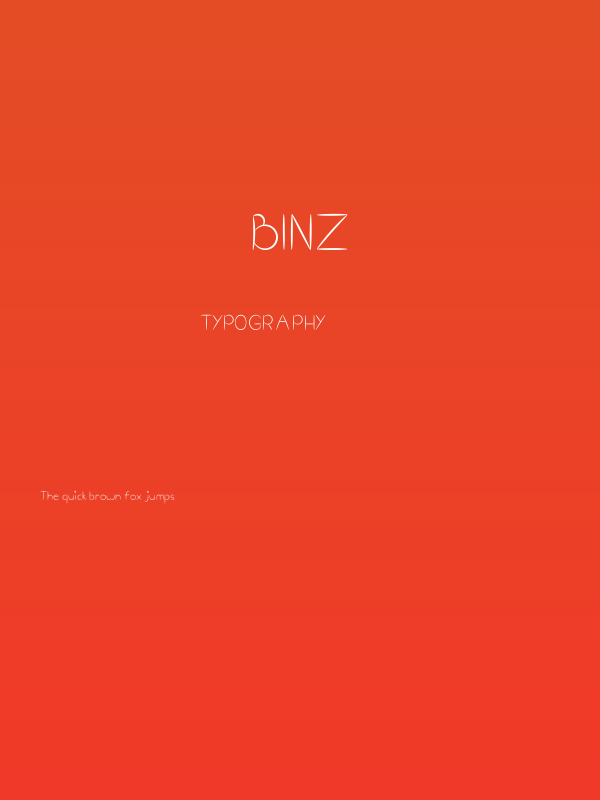 Binz Poster