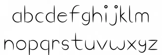 Binz फ़ॉन्ट लोअरकेस