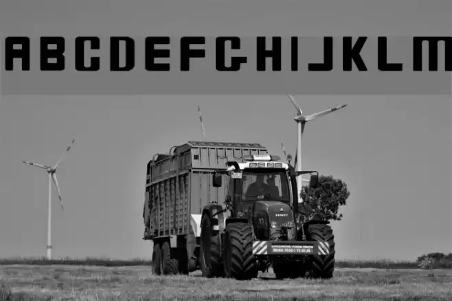 Bio-disc Thin Font examples