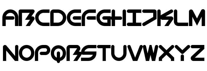 BioMetric-Plain Font LOWERCASE